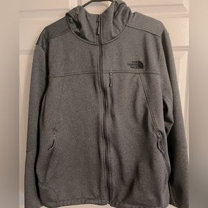 Mens Gray North Face Size Large